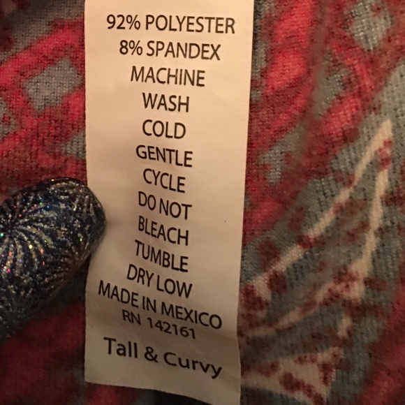 NWOT LuLaRoe Leggings - Tall & Curvy (TC) - Picture 4 of 5